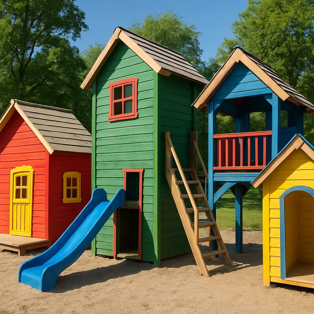 Domki na plac zabaw dla dzieci - jak wybrać najlepszy model?